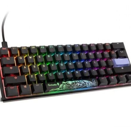 TECLADO MECANICO DUCKY ONE 3 SF 65 Hotswap Cherry MX Brown Retroiluminado RGB Negro