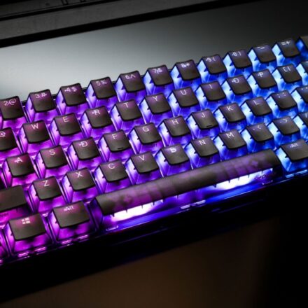 TECLADO MECANICO DUCKY ONE 3 DAYBREAK Red Sw /ES/ Aura Black RGB