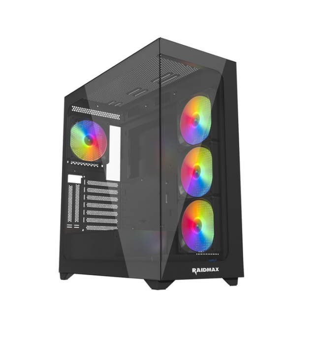 GABINETE GAMER RAIDMAX INFINITA i800 FISHTANK TG RGB GABINETE GAMER RAIDMAX INFINITA i800 FISHTANK TG RGB