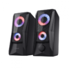 PARLANTE TRUST JAVV RGB SET BLACK 2.0 GXT606B