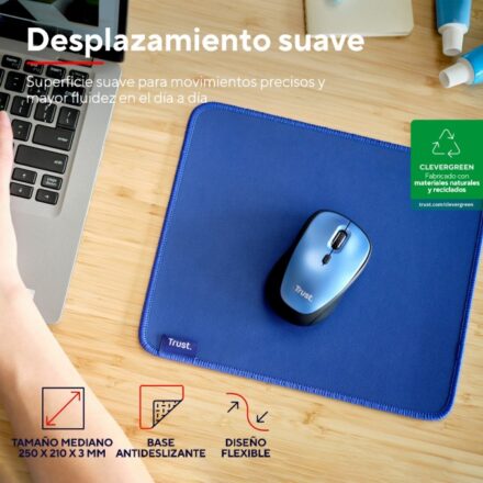 MOUSE PAD TRUST BOYE ECO BLUE