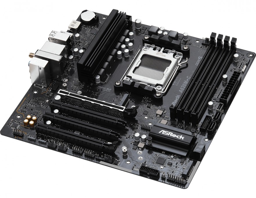 MOTHER ASROCK (AM5) A620M-C R2 WIFI-ax+BT (BULK) - 2 MOTHER ASROCK (AM5) A620M-C R2 WIFI-ax+BT (BULK)