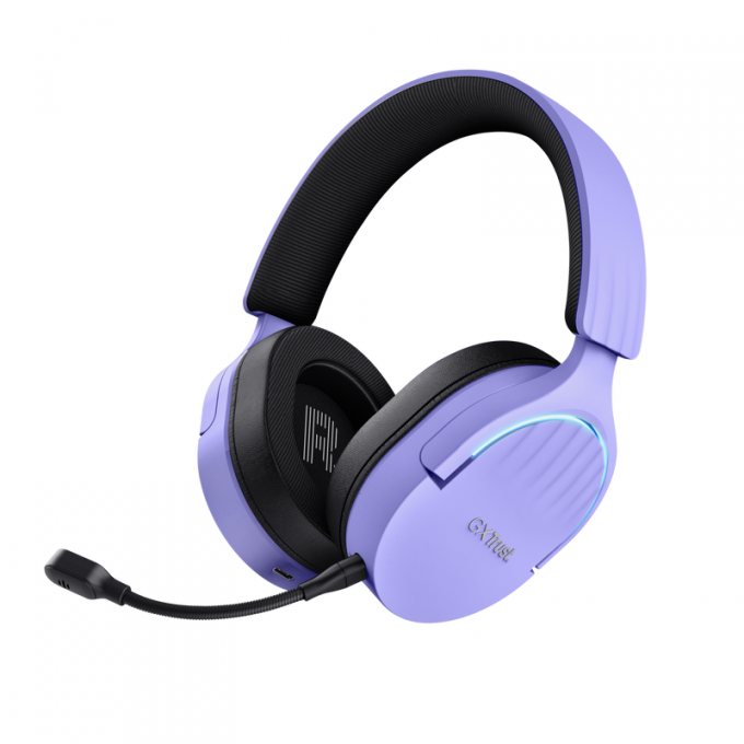 AURICULAR GAMER TRUST FAYZO WIRELESS PURPLE GXT491P - 5 AURICULAR GAMER TRUST FAYZO WIRELESS PURPLE GXT491P