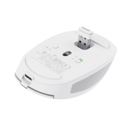 MOUSE TRUST OZAA COMPACT WIRELESS WHITE