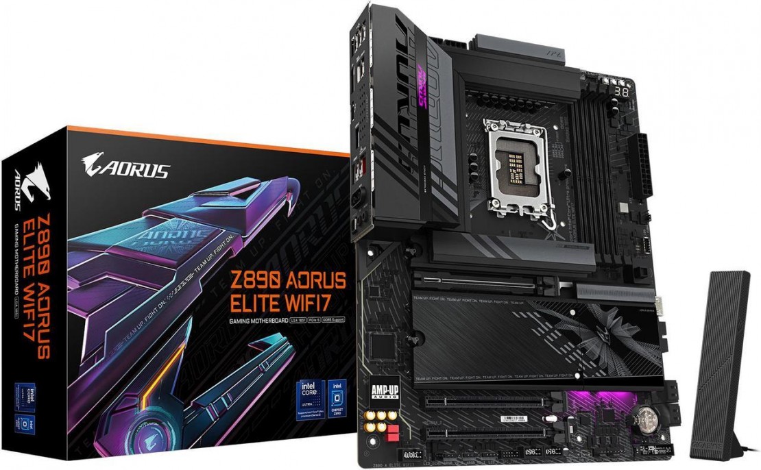 MOTHER GIGABYTE (LGA1851) Z890 AORUS ELITE WIFI7 MOTHER GIGABYTE (LGA1851) Z890 AORUS ELITE WIFI7