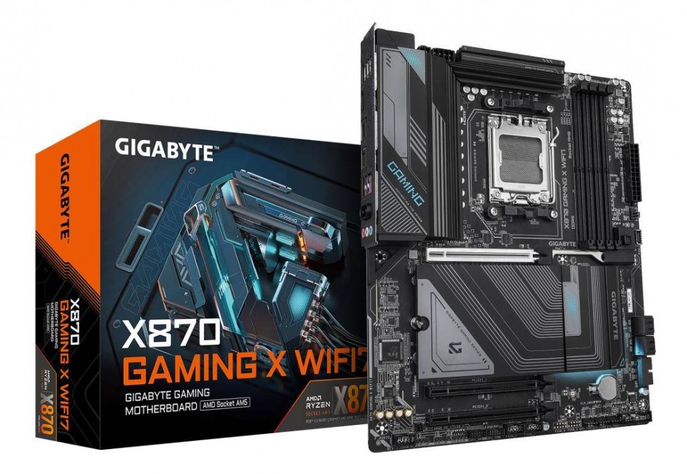 MOTHER GIGABYTE (AM5) X870 GAMING X WIFI7 MOTHER GIGABYTE (AM5) X870 GAMING X WIFI7