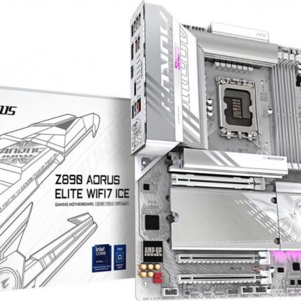 MOTHER GIGABYTE (LGA1851) Z890 AORUS ELITE WF7 ICE