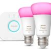 LAMPARA PHILIPS HUE WCA 9W A60 E27 2SET EU
