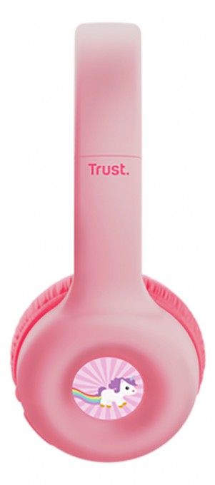 AURICULAR TRUST NOUNA WIRELESS KIDS PINK - 4 AURICULAR TRUST NOUNA WIRELESS KIDS PINK