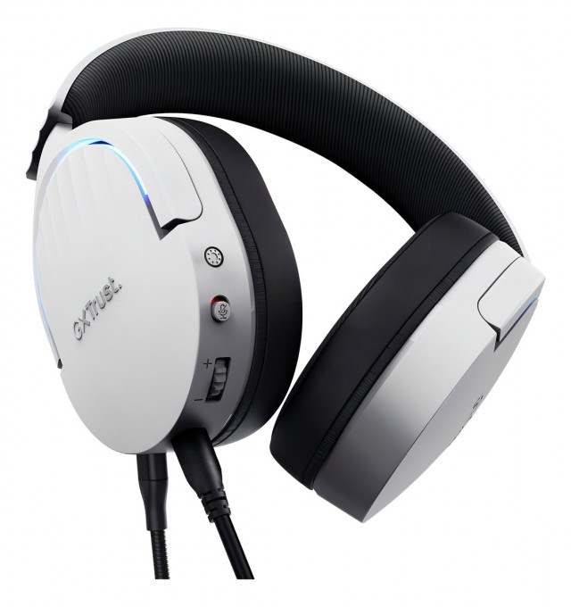 AURICULAR GAMER TRUST FAYZO 7.1 WHITE GXT490W - 4 AURICULAR GAMER TRUST FAYZO 7.1 WHITE GXT490W