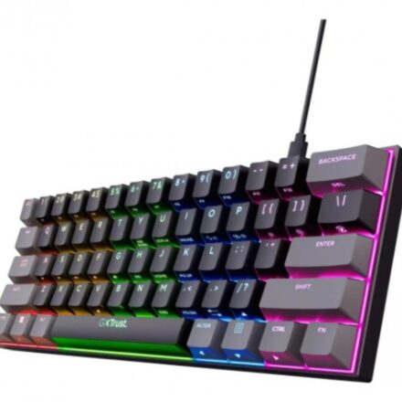 TECLADO TRUST ACIRA MINI GAMING ES GXT867
