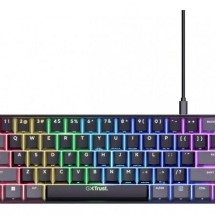 TECLADO TRUST ACIRA MINI GAMING ES GXT867
