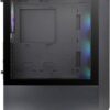 GABINETE THERMALTAKE S200 PLUS TG ARGB BLACK TEMPERED GLASS