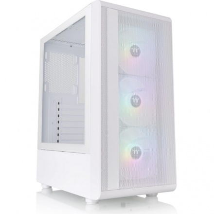 GABINETE THERMALTAKE S200 PLUS TG ARGB SNOW WHITE TEMPERED GLASS