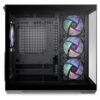 GABINETE THERMALTAKE VIEW 380 TG ARGB BLACK TEMPERED GLASS