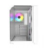 GABINETE GAMER RAIDMAX INFINITA I620 FISHTANK ARGB GLASS WHITE
