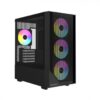 GABINETE GAMER RAIDMAX MESHIAN X609 MicroATX BLACK