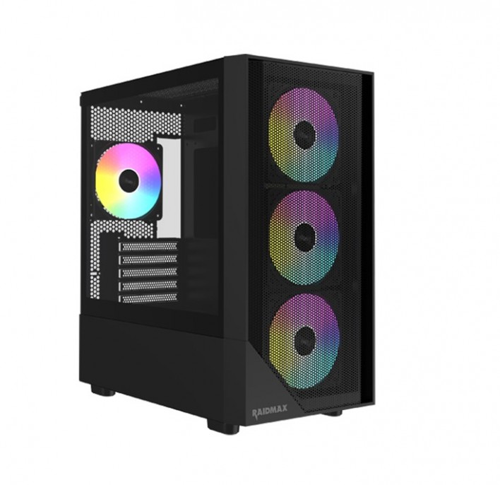 GABINETE GAMER RAIDMAX MESHIAN X609 MicroATX BLACK GABINETE GAMER RAIDMAX MESHIAN X609 MicroATX BLACK