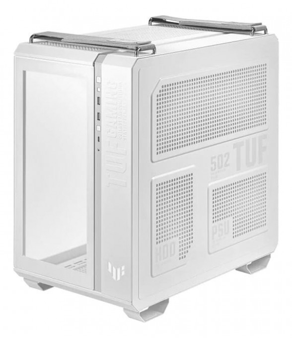 GABINETE GAMER ASUS GT502 TUF GAMING WHITE - 5 GABINETE GAMER ASUS GT502 TUF GAMING WHITE