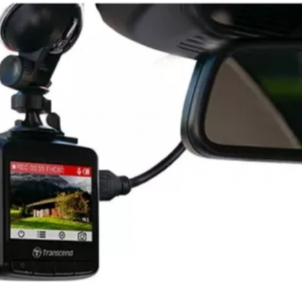 DASHCAM TRANSCEND DRIVEPRO 250 GPS QHD 2K 60FPS +SD64GB