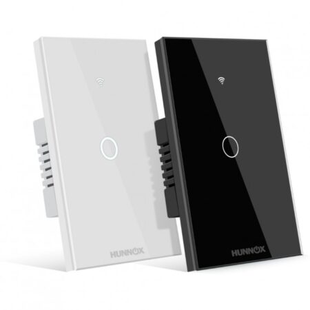 TECLA HUNNOX SMART TACTIL 1 CANAL BLANCO