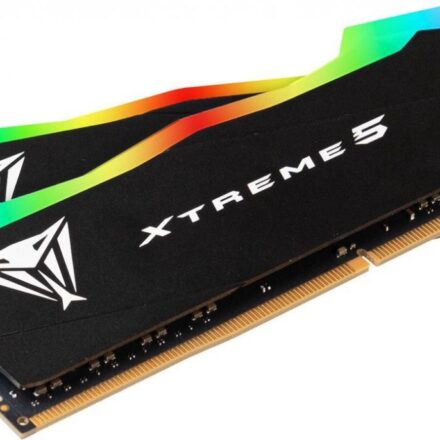 MEMORIA PATRIOT VIPER XTREME 5 DDR5 32GB 8000MT/S CL38 BLK RGB HS DUAL KIT PE000924