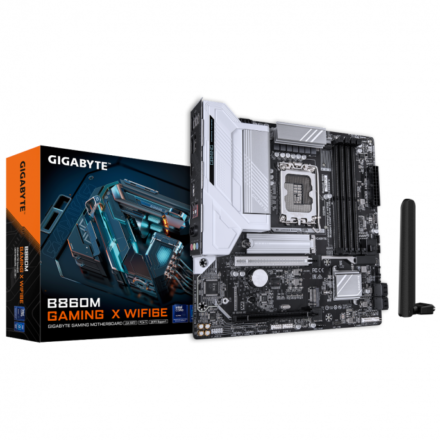 Motherboard | Gigabyte | B860M GAMING X WIFI6E | DDR5, Wi‑Fi 6E, USB4 Motherboard | Gigabyte | B860M GAMING X WIFI6E | DDR5, Wi‑Fi 6E, USB4
