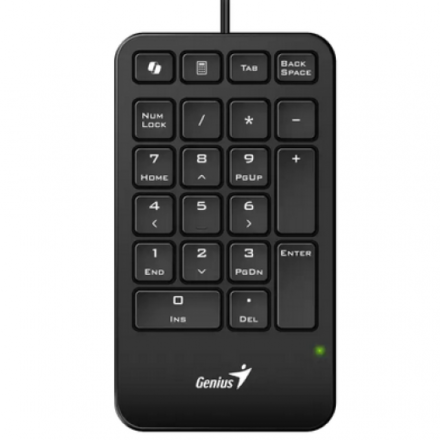 TECLADO GENIUS NUMERICO NUMPAD 125 USB-A BLACK