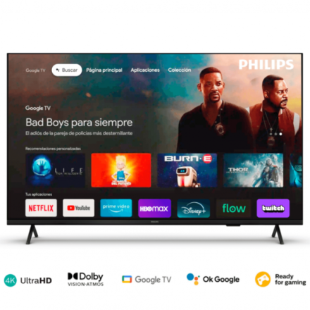 PHILIPS TV LED SMART 55 UHD 4K PUD7908