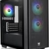 GABINETE GAMER THERMALTAKE VERSA H16 TG ARGB BLACK TEMP GLASS