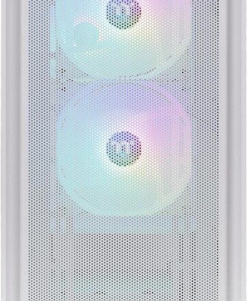 GABINETE GAMER THERMALTAKE VERSA H16 TG ARGB SNOW WHITE TEMP GLASS