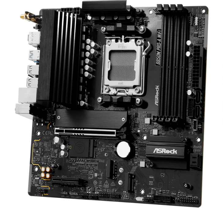 MOTHER ASROCK (AM5) B850M PRO-A WIFI - 2 MOTHER ASROCK (AM5) B850M PRO-A WIFI