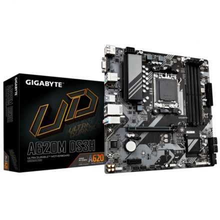 Motherboard | Gigabyte | A620M DS3H | AM5 DDR5 Micro ATX