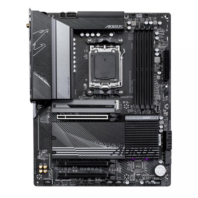 MOTHER GIGABYTE (AM5) B650 AORUS ELITE AX V2 - 4 MOTHER GIGABYTE (AM5) B650 AORUS ELITE AX V2