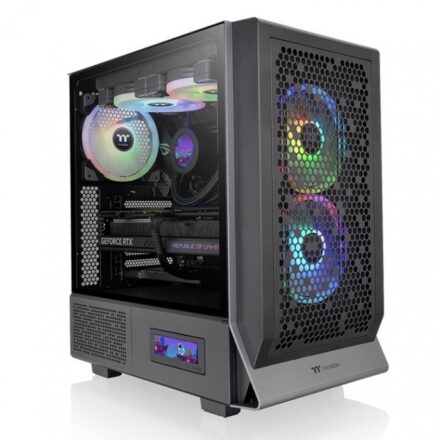 Gabinete | Thermaltake | Ceres 300 TG ARGB Black | TG y 3 fans ARGB