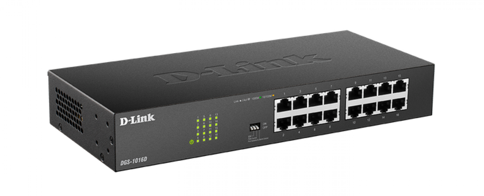 D-LINK SWITCH DGS-1016A 16-PORT 10/1001000BPS UNMANAGED D-LINK SWITCH DGS-1016A 16-PORT 10/1001000BPS UNMANAGED