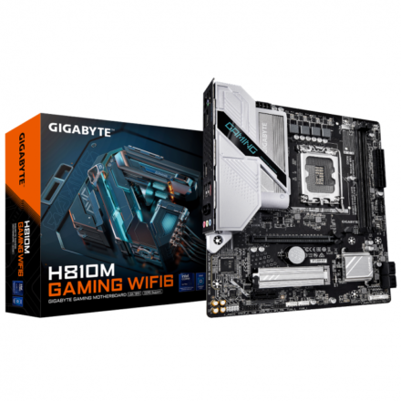 PC | Gigabyte | H810M GAMING WIFI6 | LGA1851 DDR5 Wi‑Fi 6 Micro ATX