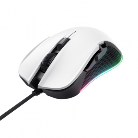 MOUSE TRUST YBAR GAMING ECO WHITE GXT922W