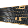 TECLADO WIRELESS GENIUS SLIMSTAR 7250BT AI PINE WOOD