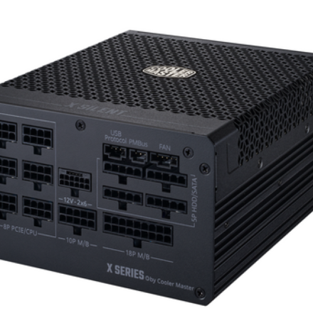 FUENTE COOLER MASTER X SILENT EDGE PLATINUM 850W (Full Modular)