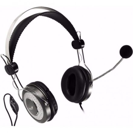 AURICULAR + MIC HEADSET GENIUS HS-04SU DUAL PLUG
