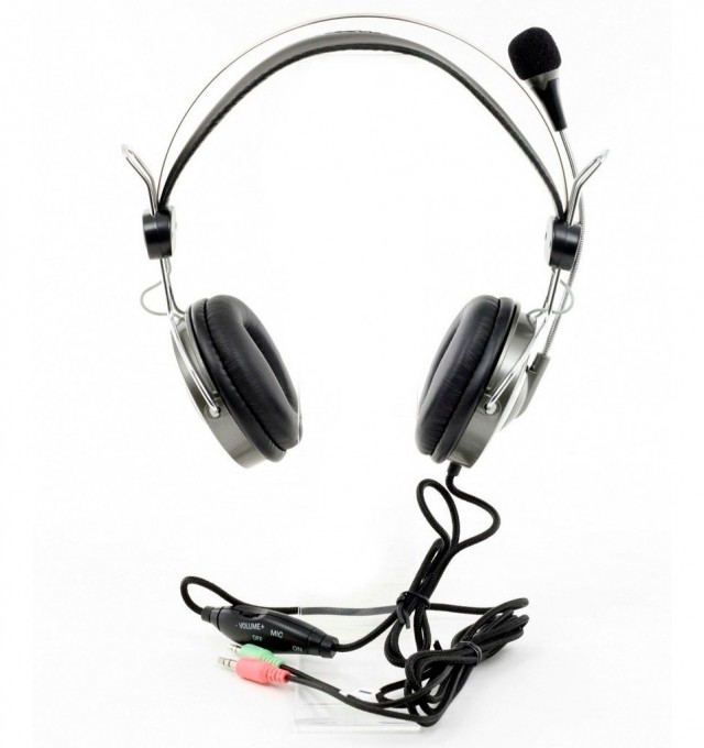 AURICULAR + MIC HEADSET GENIUS HS-04SU DUAL PLUG - 4 AURICULAR + MIC HEADSET GENIUS HS-04SU DUAL PLUG