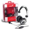 AURICULAR + MIC HEADSET GENIUS HS-04SU DUAL PLUG - 2 AURICULAR + MIC HEADSET GENIUS HS-04SU DUAL PLUG