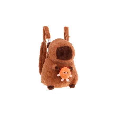 Mochila Trendy infantil capibara con hamburguesa | Peluche | 53709