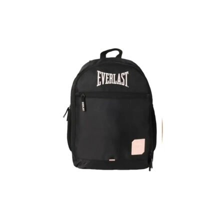 Mochila Everlast 28838 Negra | Urbana escolar | Porta notebook y múltiples bolsillos