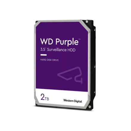 Disco Interno HDD WESTERN DIGITAL Purple 2TB 3.5″ SATA 3.0 5400rpm