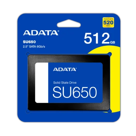 Disco SSD ADATA SU650 512GB 2.5″ SATA 3.0
