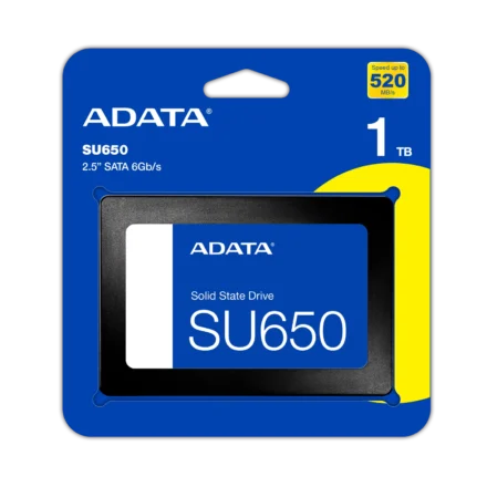 Disco SSD ADATA SU650 1TB 2.5″ SATA 3.0 Disco SSD ADATA SU650 1TB 2.5″ SATA 3.0