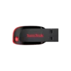 Pen Drive SANDISK Cruzer Blade 32GB USB 2.0 Tipo A Negro