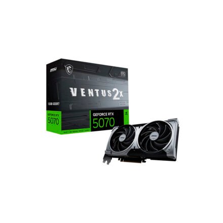 Placa de Video | MSI | RTX 5070 Ventus 2X OC | 12GB GDDR7 | DLSS 4 | PCIe 5.0